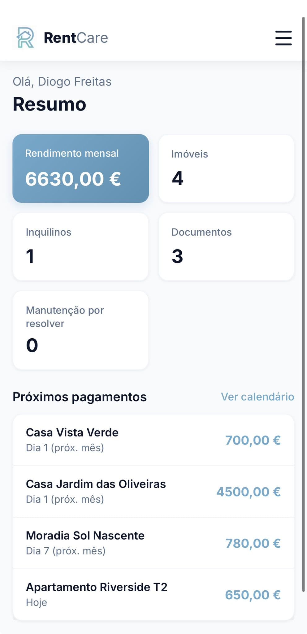 RentCare App